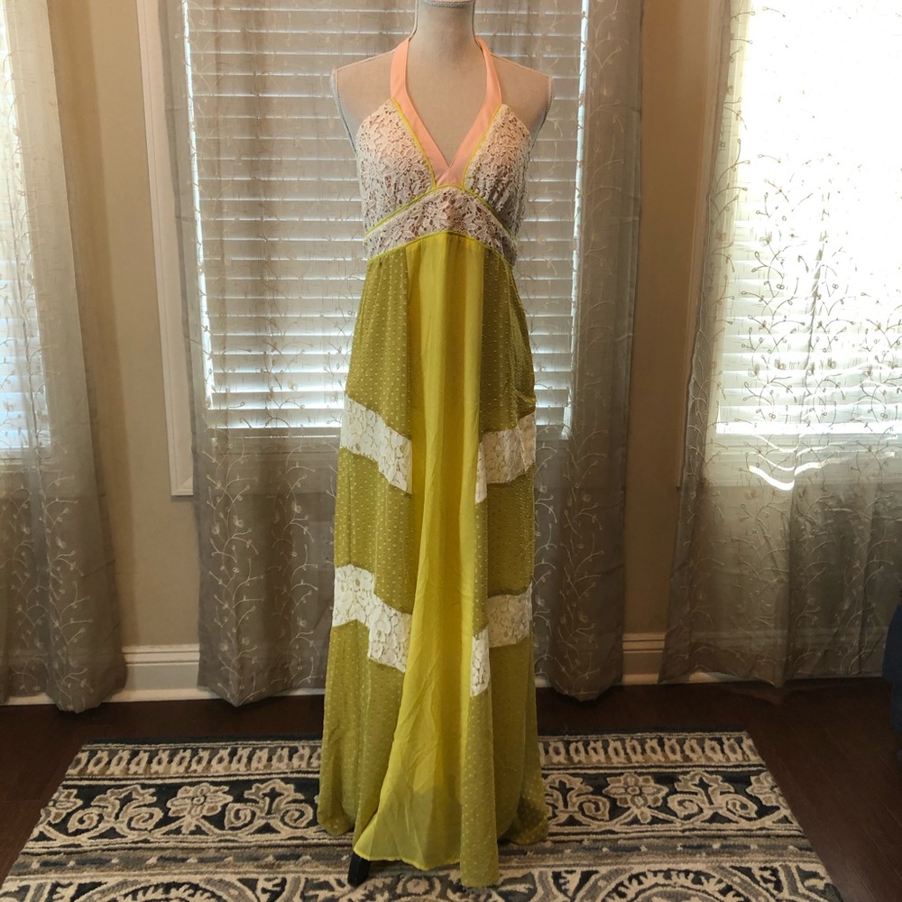 Anthropologie Champagne & Strawberry